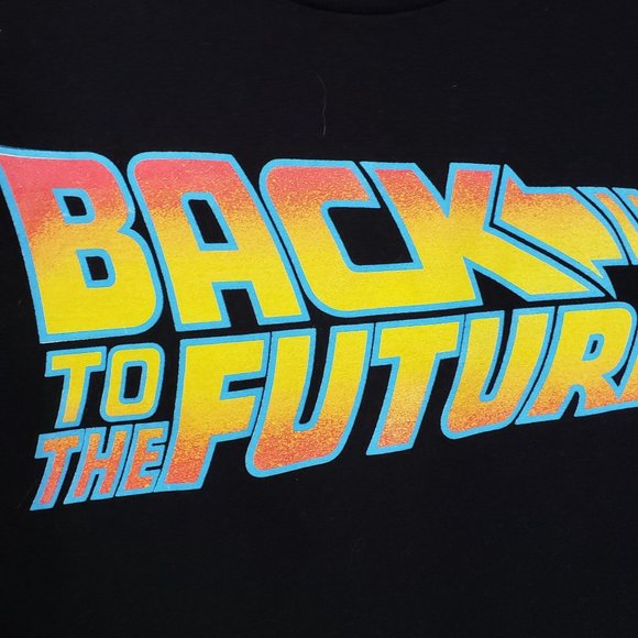 Back to the Future Big Logo Universal Studios Movie T-shirt - Picture 6 of 6